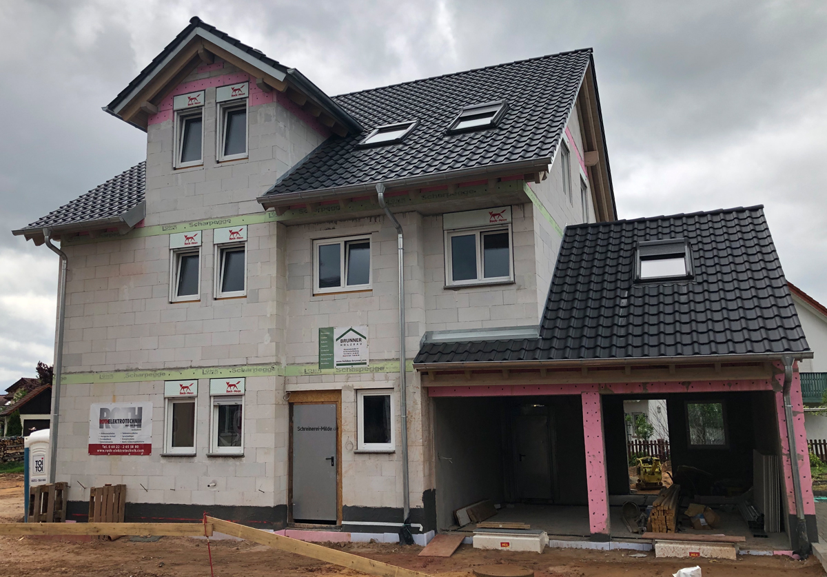 Neubau Dreifamilienhaus Aschaffenburg Obernau